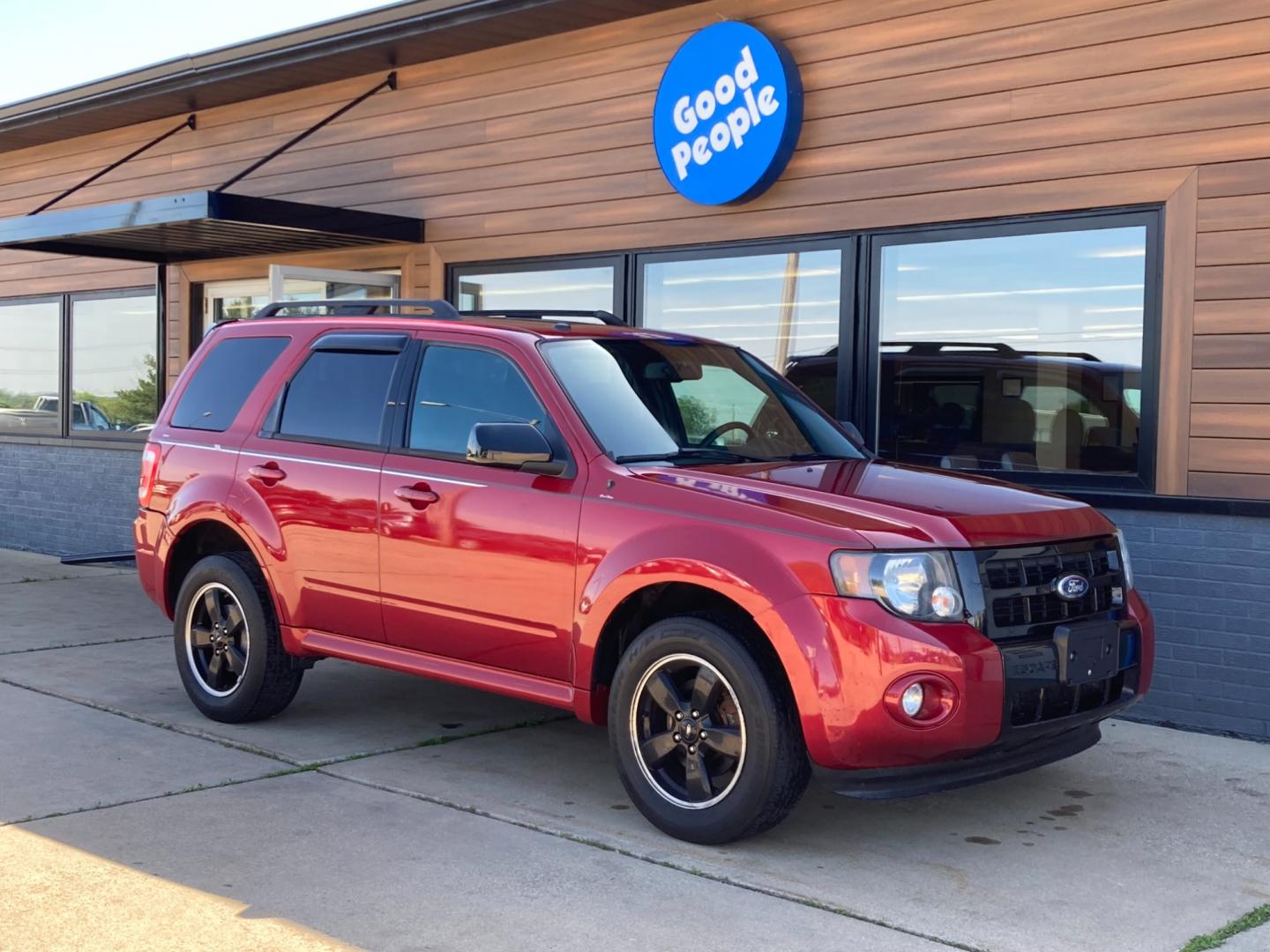 2010 Sangria Red Ford Escape XLT FWD (1FMCU0D70AK) with an 2.5L L4 DOHC 16V engine, 6-Speed Automatic transmission, located at 1800 South Ihm Blvd, Freeport, IL, 61032, (815) 232-5543, 42.278645, -89.607994 - Escape XLT 4D SUV FWD - Photo#0